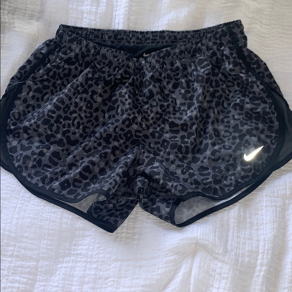 leopard nike shorts